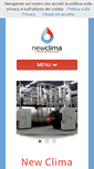 Mobile Screenshot of newclima.it